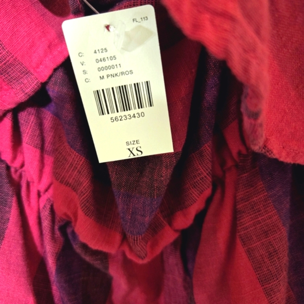 Anthropologie Amadi Linen Romper.Retail$128 ptp 18" (stretch) - Picture 7 of 7